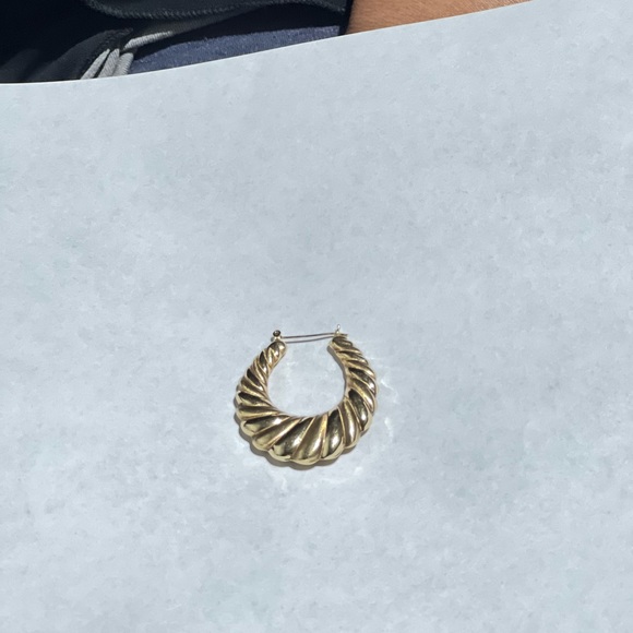 10K Yellow Gold 2 Carat Diamond Bracelet 10k Yellow Gold Earrings And 2 Toe Ring - Picture 4 of 14